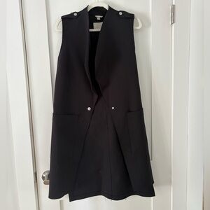SOIA & KYO | long black vest size small